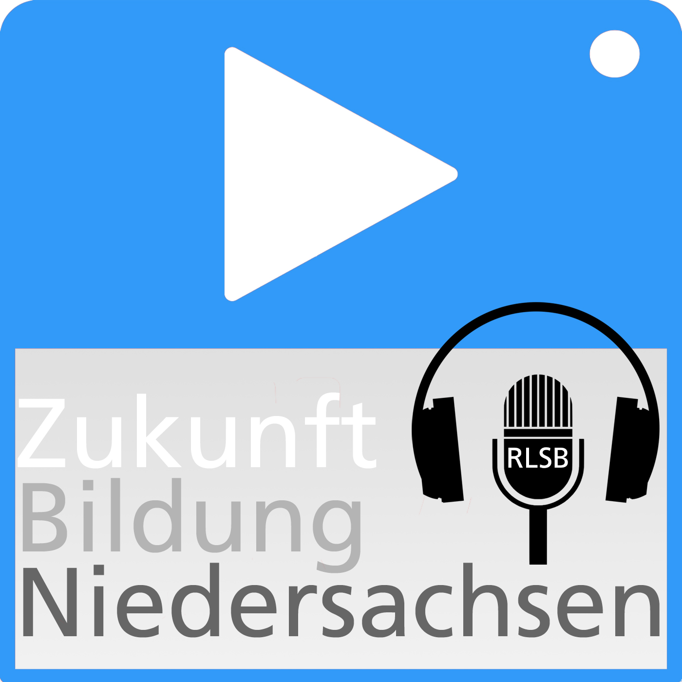 Das Logo des RLSB-Podcasts Zukunft Bildung Niedersachsen