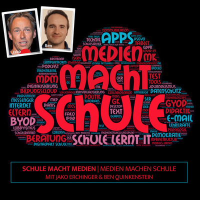 Logo des Podcasts Medien Macht Schule